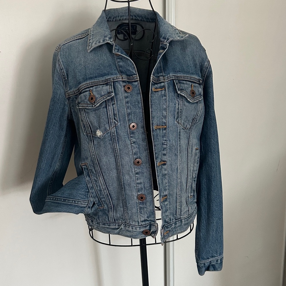 Lucky Brand Blue Denim Jacket Size S